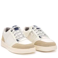 Δερμάτινο Sneaker για αγόρι σε λευκό χρώμα Mayoral  24-43569-017 2