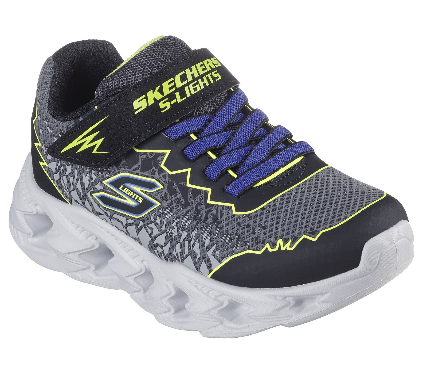 Skechers Παιδικά Sneakers με Φωτάκια Μαύρα  400603L-ΒΚΥL  Collection SS 2024
