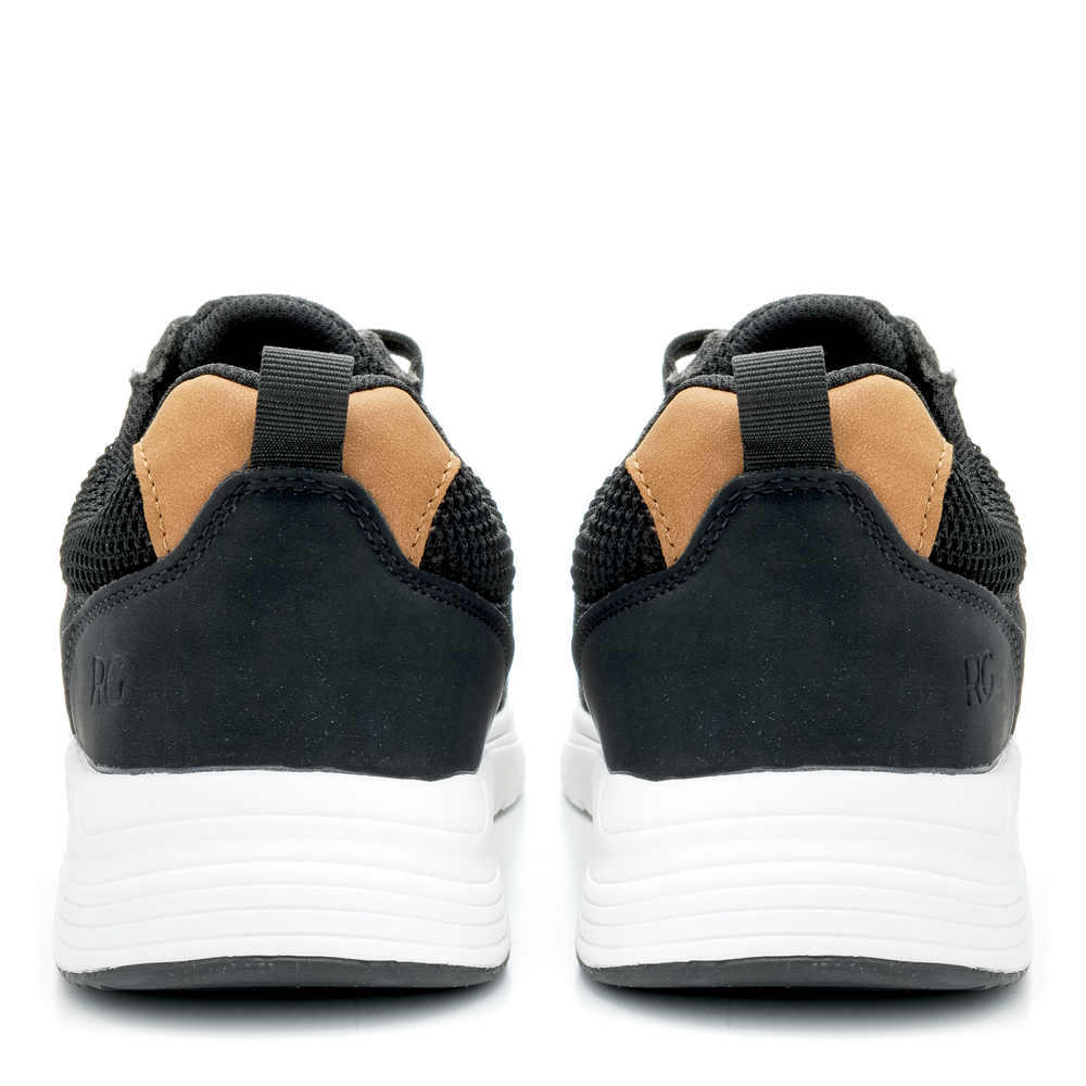 Ανδρικό sneaker σε μαύρο χρώμα Renato Garini  S565V7772428  Collection SS 2024