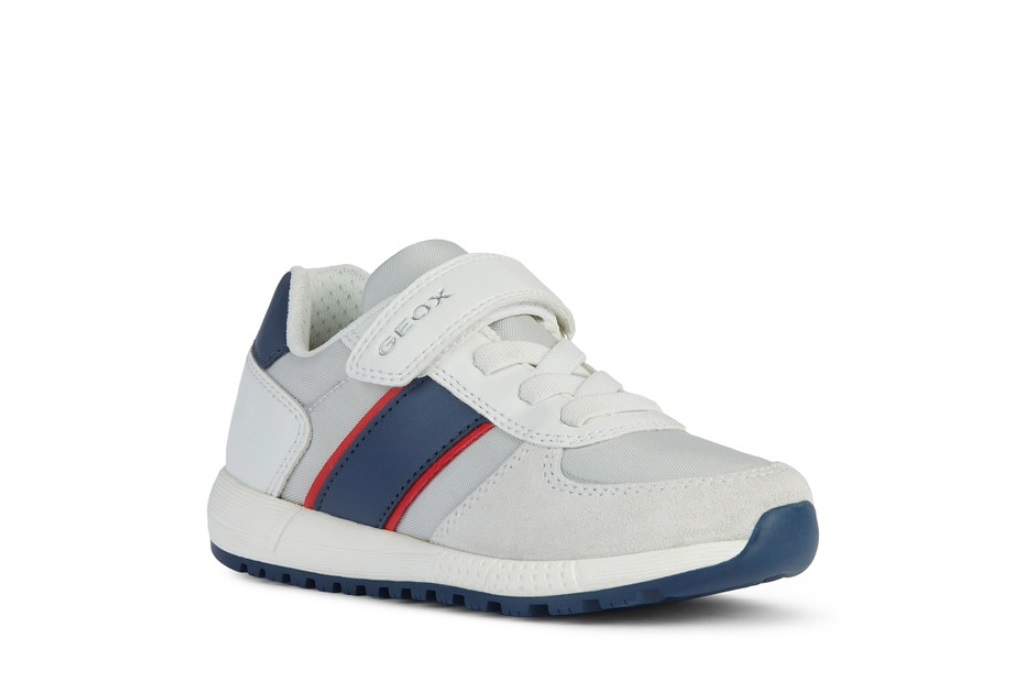 Sneaker για αγόρι σε λευκό χρώμα Geox  J459ΕΑ 0FU54 C0899  Collection SS 2024