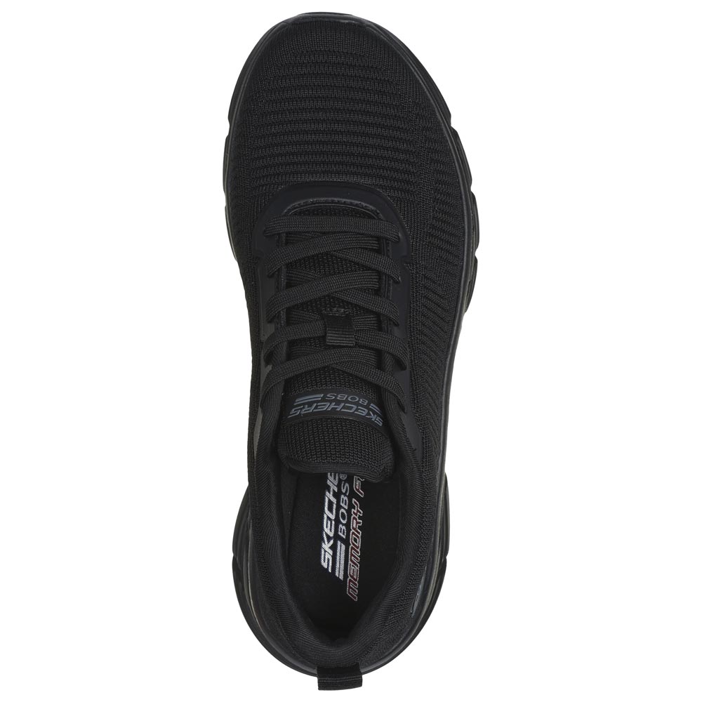 Γυναικεία Ανατομικά Sneakers Skechers Bobs Flex 117385-BBK Μαύρα
