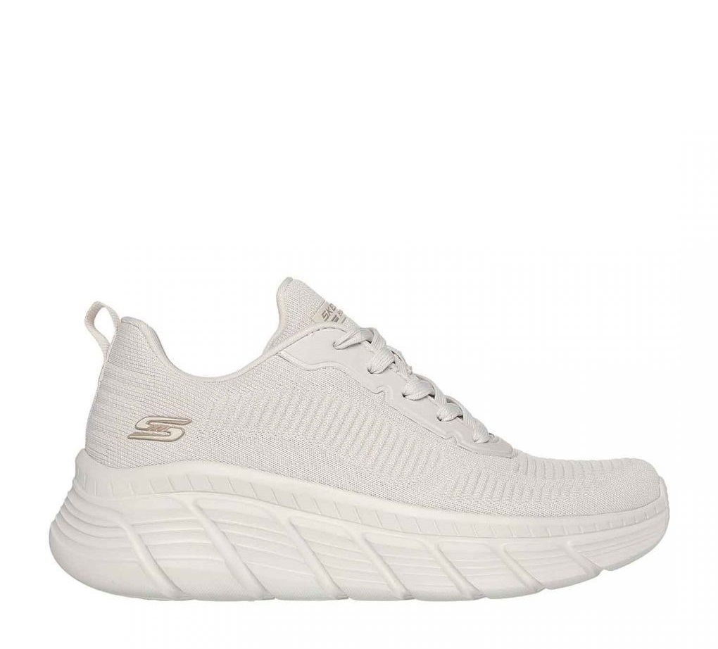 Γυναικεία Ανατομικά Sneakers Skechers Bobs Flex 117385-OFWT Off White