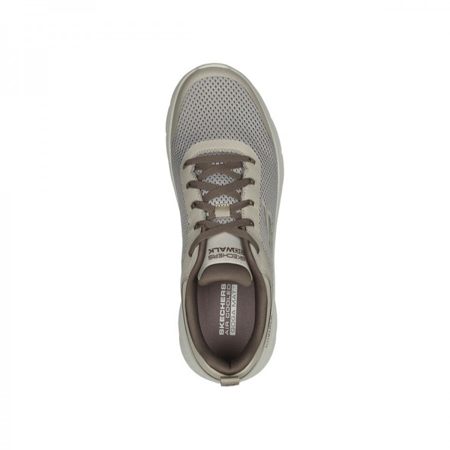 Ανδρικό sneaker σε μπέζ tan χρώμα Skechers  216495-ΤΑΝ