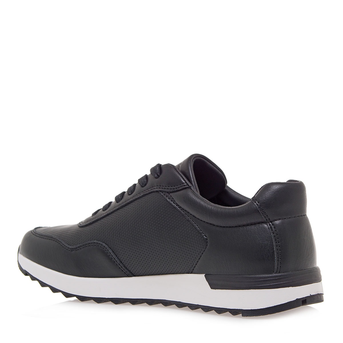 Ανδρικό sneaker σε μαύρο χρώμα Renato Garini S57000031S41  Collection SS2024