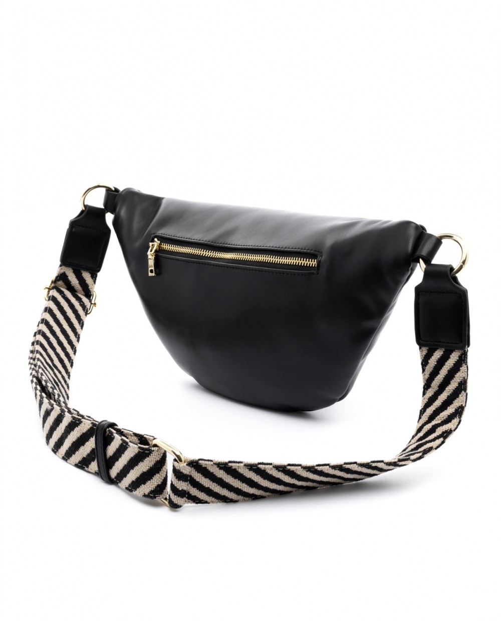 Τσάντα μέσης σε μαύρο χρώμα 6105-1