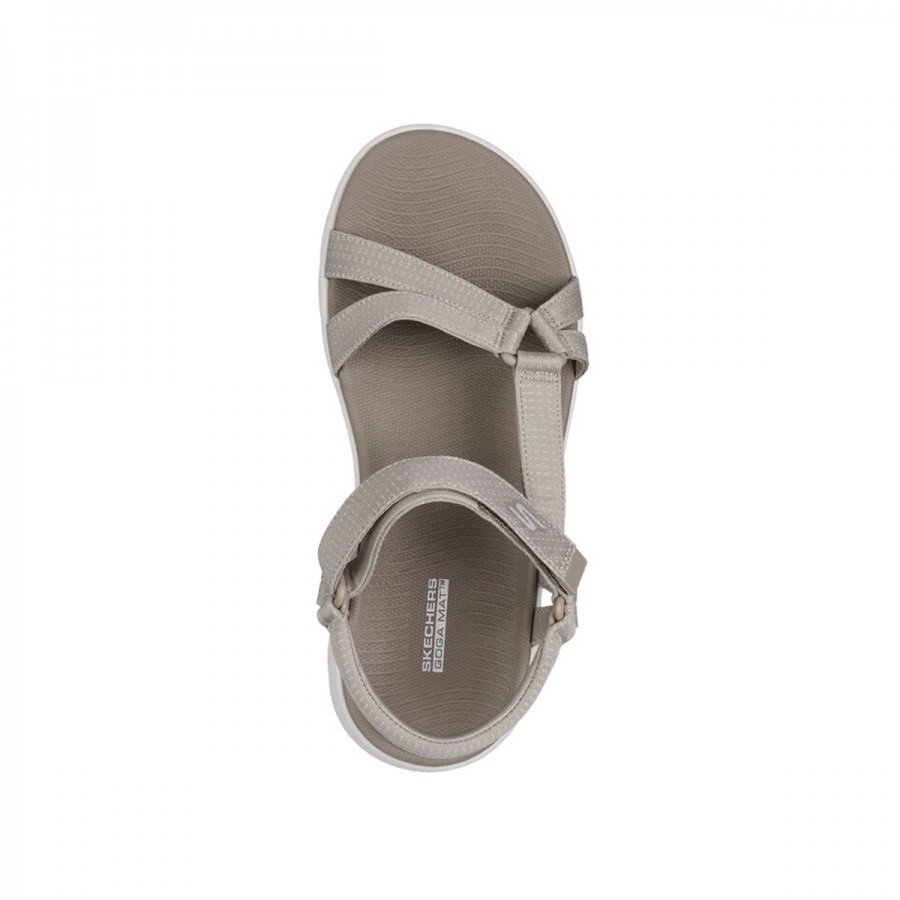 Γυναικεία Σανδάλια Skechers Go Walk Flex Sandal - Sublime- Μπεζ  141451-ΤΡΕ