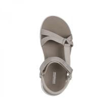Γυναικεία Σανδάλια Skechers Go Walk Flex Sandal - Sublime- Μπεζ  141451-ΤΡΕ 2