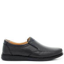 Il Mondo Comfort Δερμάτινα Ανδρικά Casual Παπούτσια Μαύρα 21015