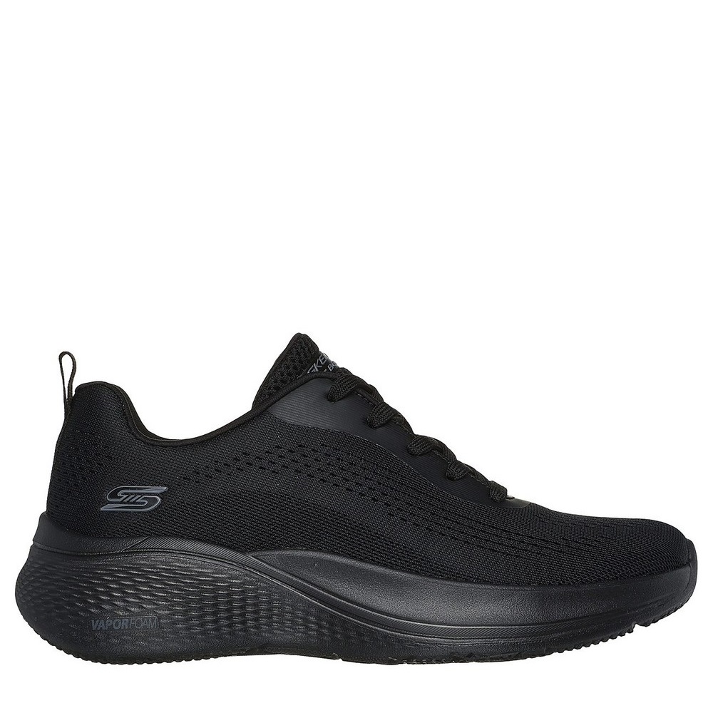 SKECHERS LACE UP ENGINEERED KNIT W/ VAPOR FOAM  117550-ΒΒΚ