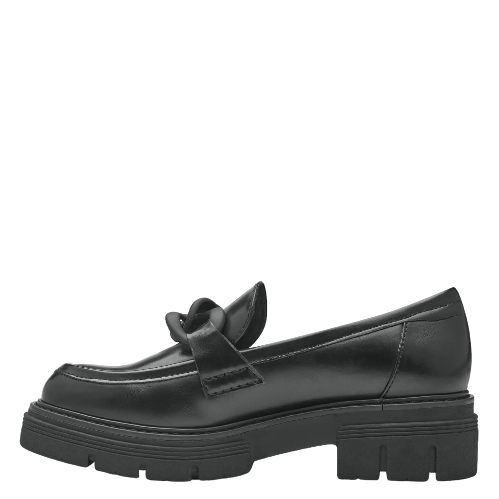 MARCO TOZZI Γυναικεία Loafer 2-24705-41-001 μαύρο χρώμα Collection FW 2024