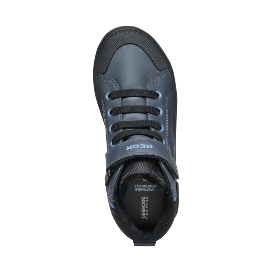 Μποτάκι sneaker για αγόρι σε μπλέ χρώμα Geox J465CC 0ΜΕFU C0693