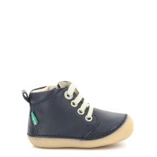 Μποτάκι για αγόρι δέρμα σε μπλέ χρώμα Kickers  947791-10 10