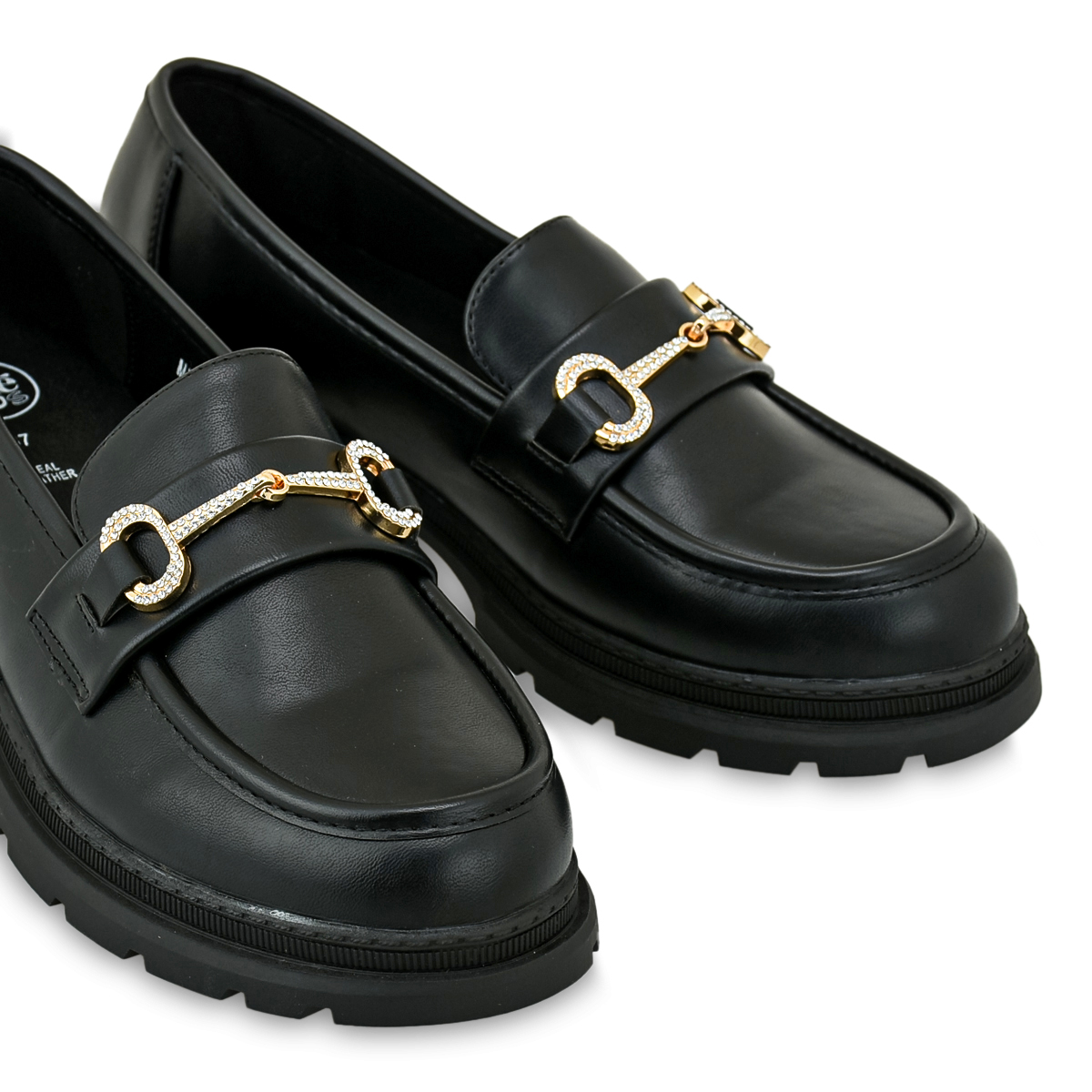 Loafer για κοριτσι σε μαύρο χρώμα EXE Kids TA85L4132001  Collection FW2024 Collection FW2024