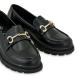 Loafer για κοριτσι σε μαύρο χρώμα EXE Kids TA85L4132001  Collection FW2024 Collection FW2024-2