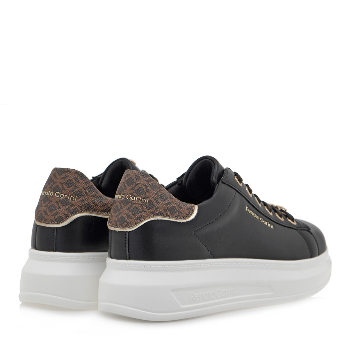 Γυναικείο sneaker σε μαύρο χρώμα Renato Garini  Τ119R2582Κ72 Collection FW2024