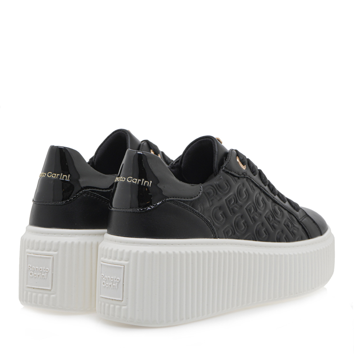 Γυναικείο Sneaker σε μαύρο χρώμα Renato Garini  Τ119R11835F3 Collection FW2024