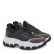 Γυναικείο sneaker σε μαύρο χρώμα Renato Garini Τ119R2923Κ72 Collection FW2024-1