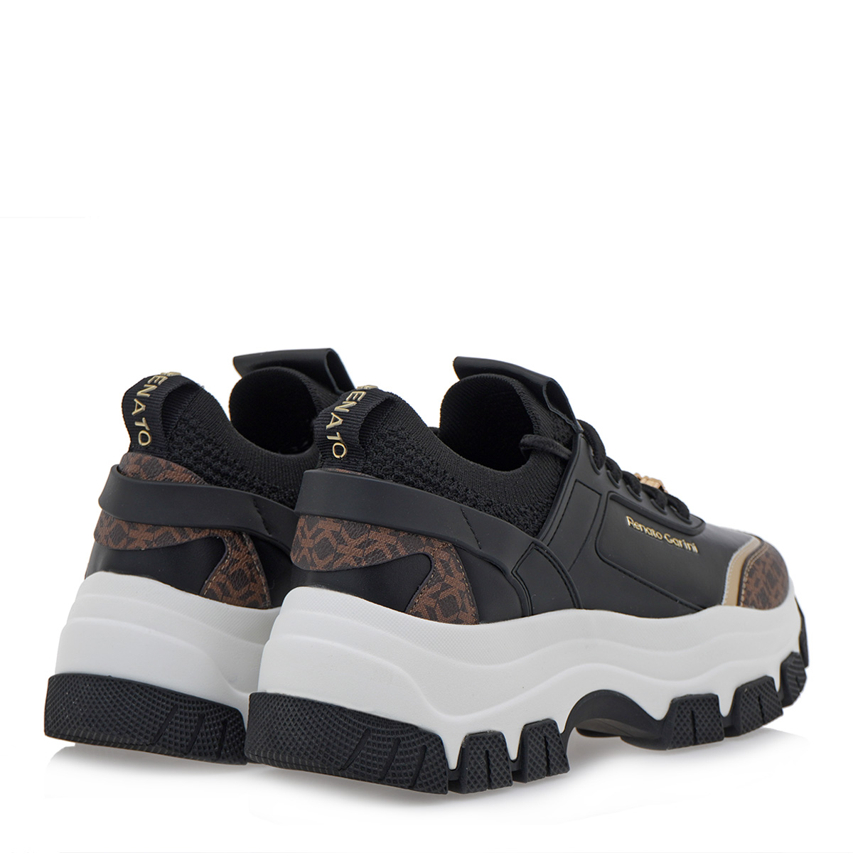 Γυναικείο sneaker σε μαύρο χρώμα Renato Garini Τ119R2923Κ72 Collection FW2024