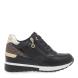 Γυναικείο sneaker σε μαύρο χρώμα Renato Garini Τ119R0523Κ72 Collection FW2024-0