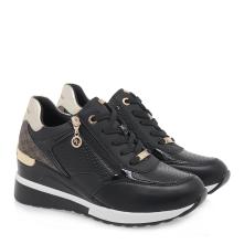 Γυναικείο sneaker σε μαύρο χρώμα Renato Garini Τ119R0523Κ72 Collection FW2024 2