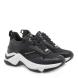 Γυναικείο sneaker σε μαύρο χρώμα Renato Garini T119R164418X Collection FW2024-1