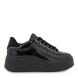 Γυναικείο sneaker σε μαύρο χρώμα Renato Garini  Τ119R885322Χ Collection FW2024-0