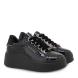 Γυναικείο sneaker σε μαύρο χρώμα Renato Garini  Τ119R885322Χ Collection FW2024-1