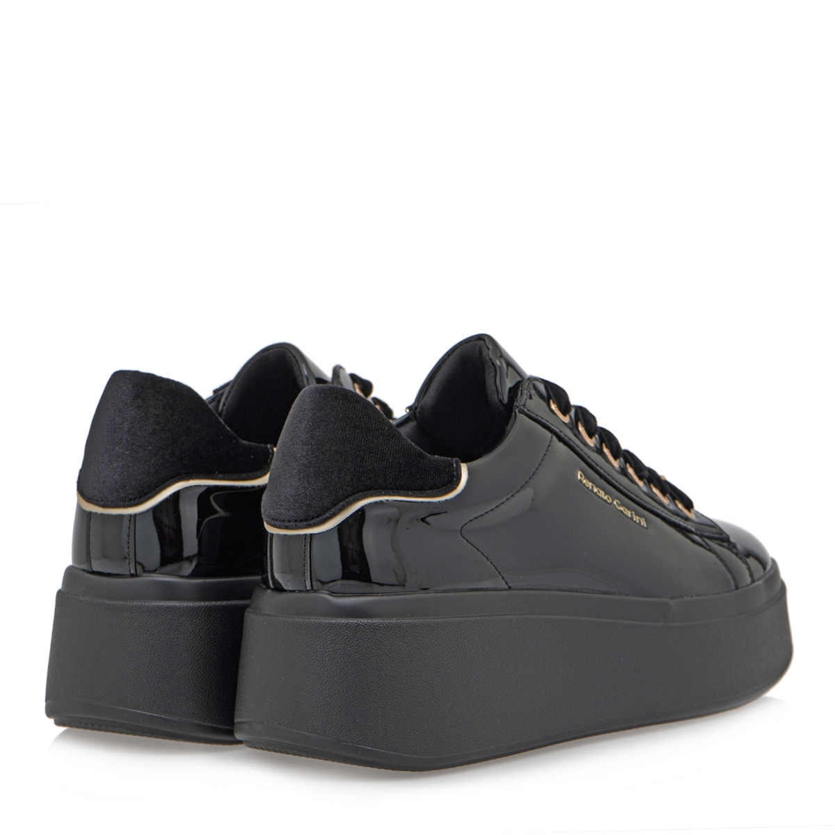 Γυναικείο sneaker σε μαύρο χρώμα Renato Garini  Τ119R885322Χ Collection FW2024