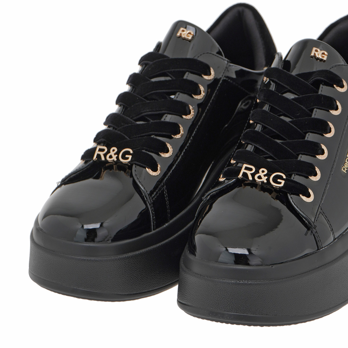 Γυναικείο sneaker σε μαύρο χρώμα Renato Garini  Τ119R885322Χ Collection FW2024