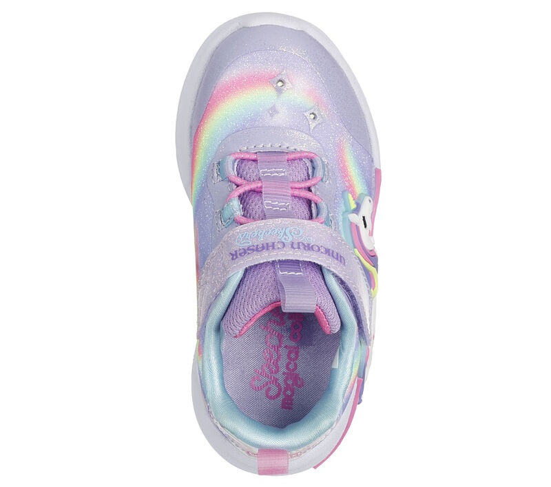 Skechers Sneaker για κορίτσι με φωτάκια UNICORN CHASER 302298N/LVMT Collection FW2024