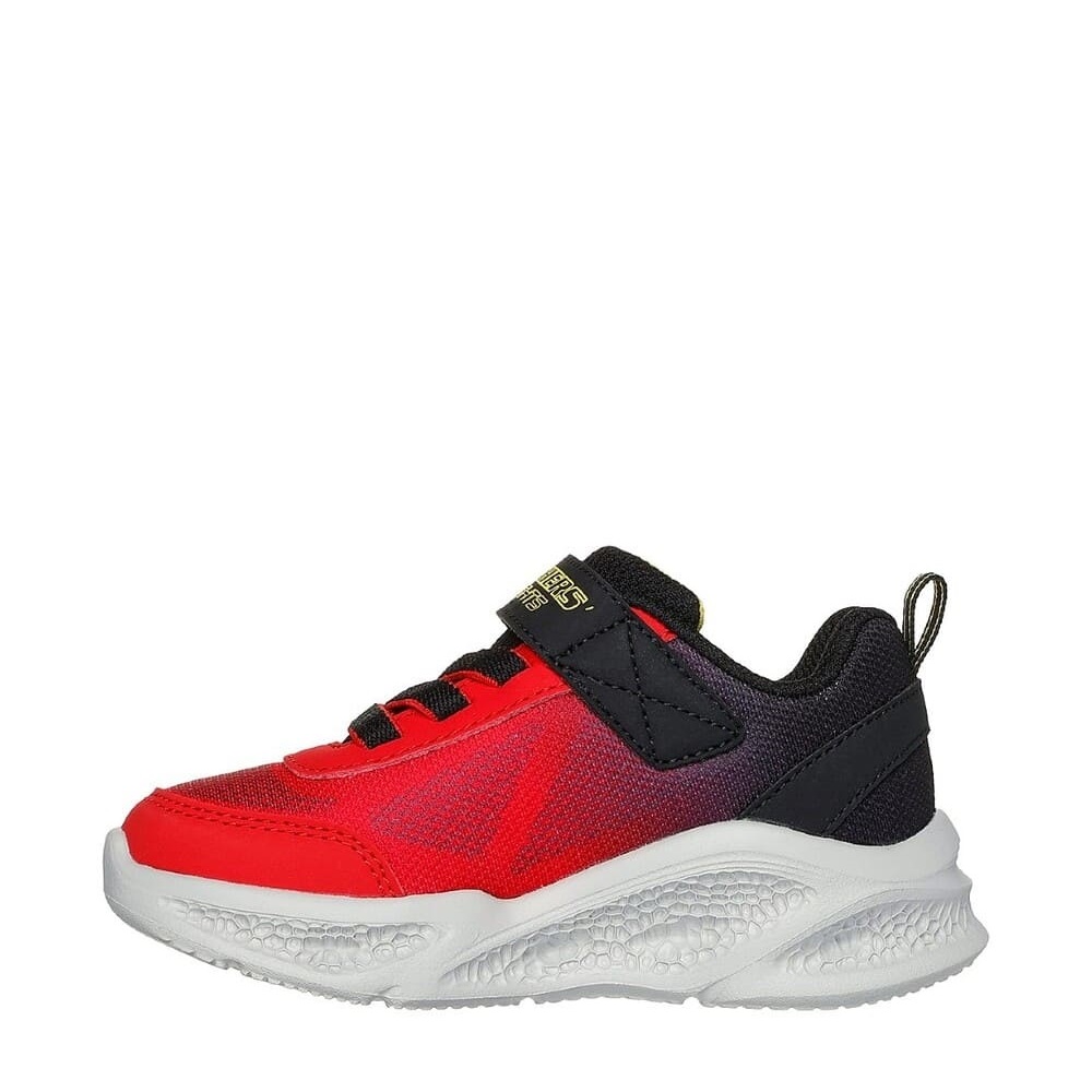 Skechers παιδικά αθλητικά sneaker  με φωτάκια για αγόρια Κόκκινο 401495N/RDBK Collection FW2024