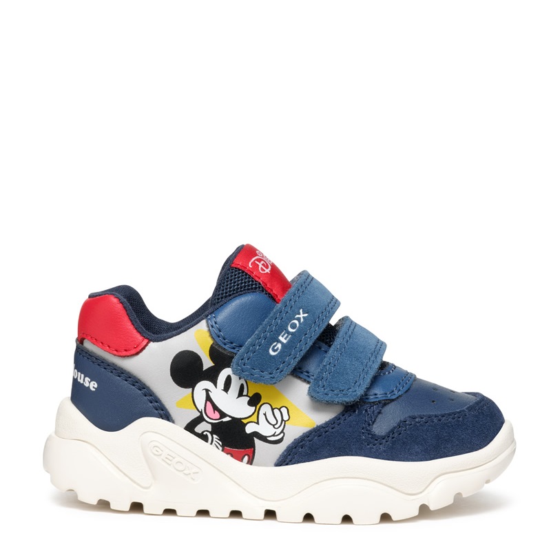 Sneaker baby boy Mickey Mouse Geox B465RA 05422 C0832 Collection FW2024