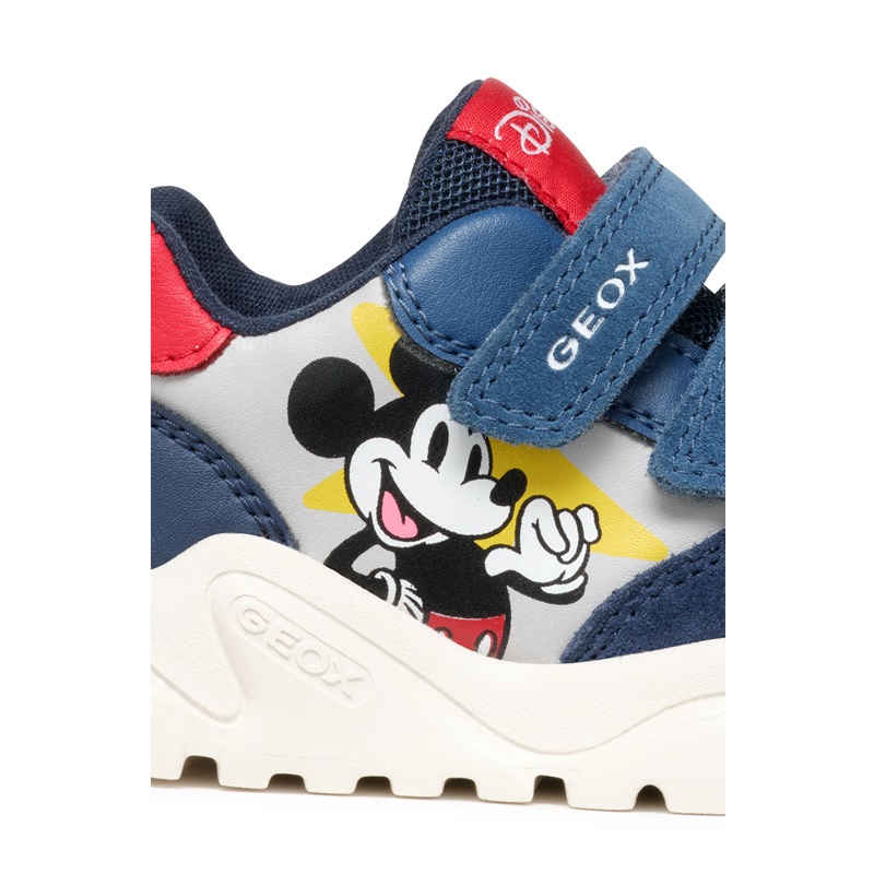 Sneaker baby boy Mickey Mouse Geox B465RA 05422 C0832 Collection FW2024