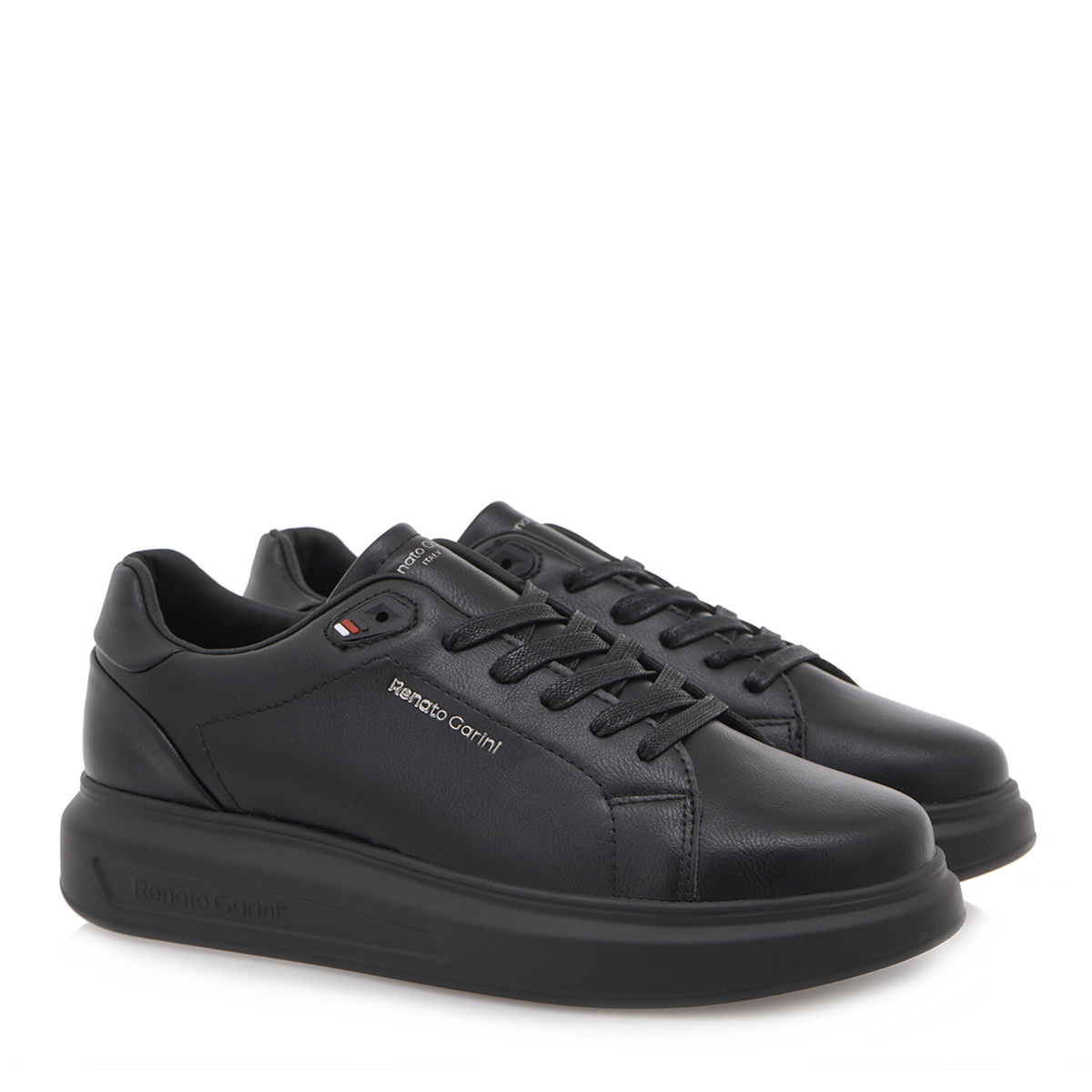 Ανδρικό sneaker σε μαύρο χρώμα Renato Garini  Τ57006513001 Collection FW2024