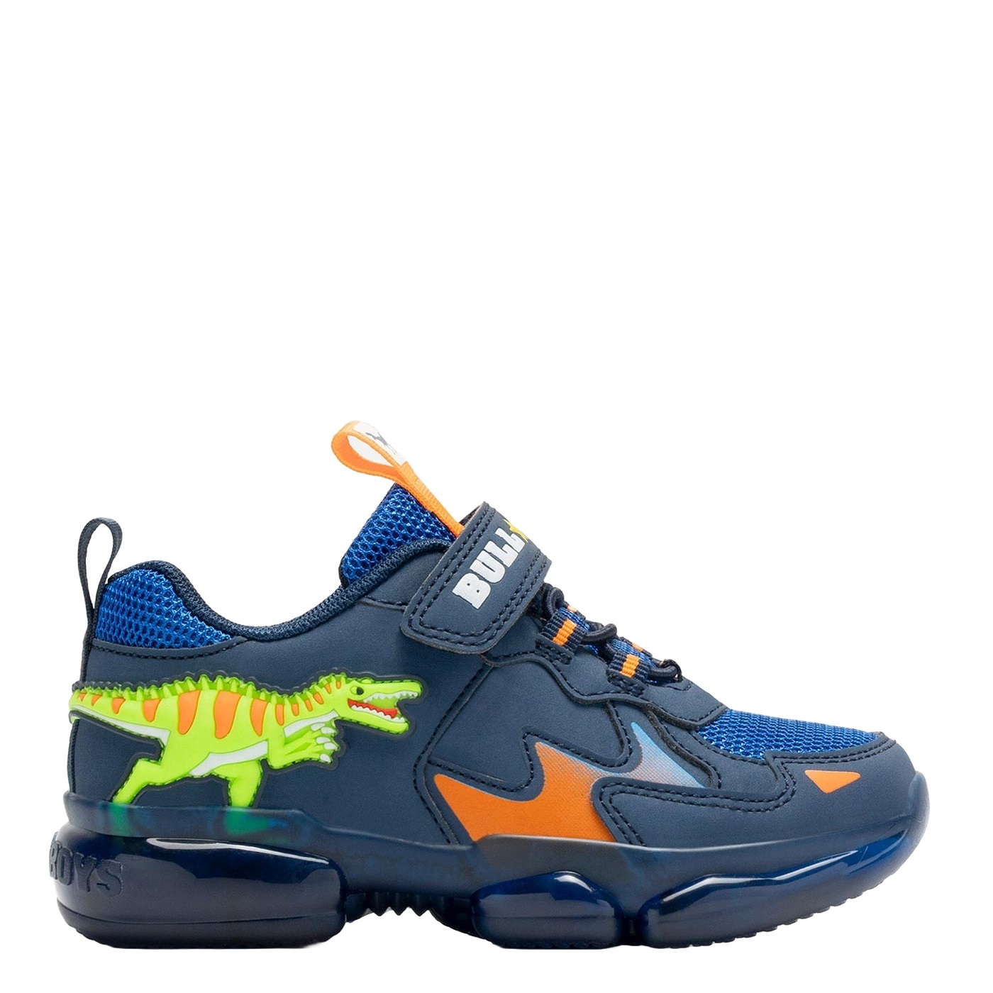 BULL BOYS SNEAKER DNAL4566 BL01 με φωτάκια μπλέ Collection FW2024