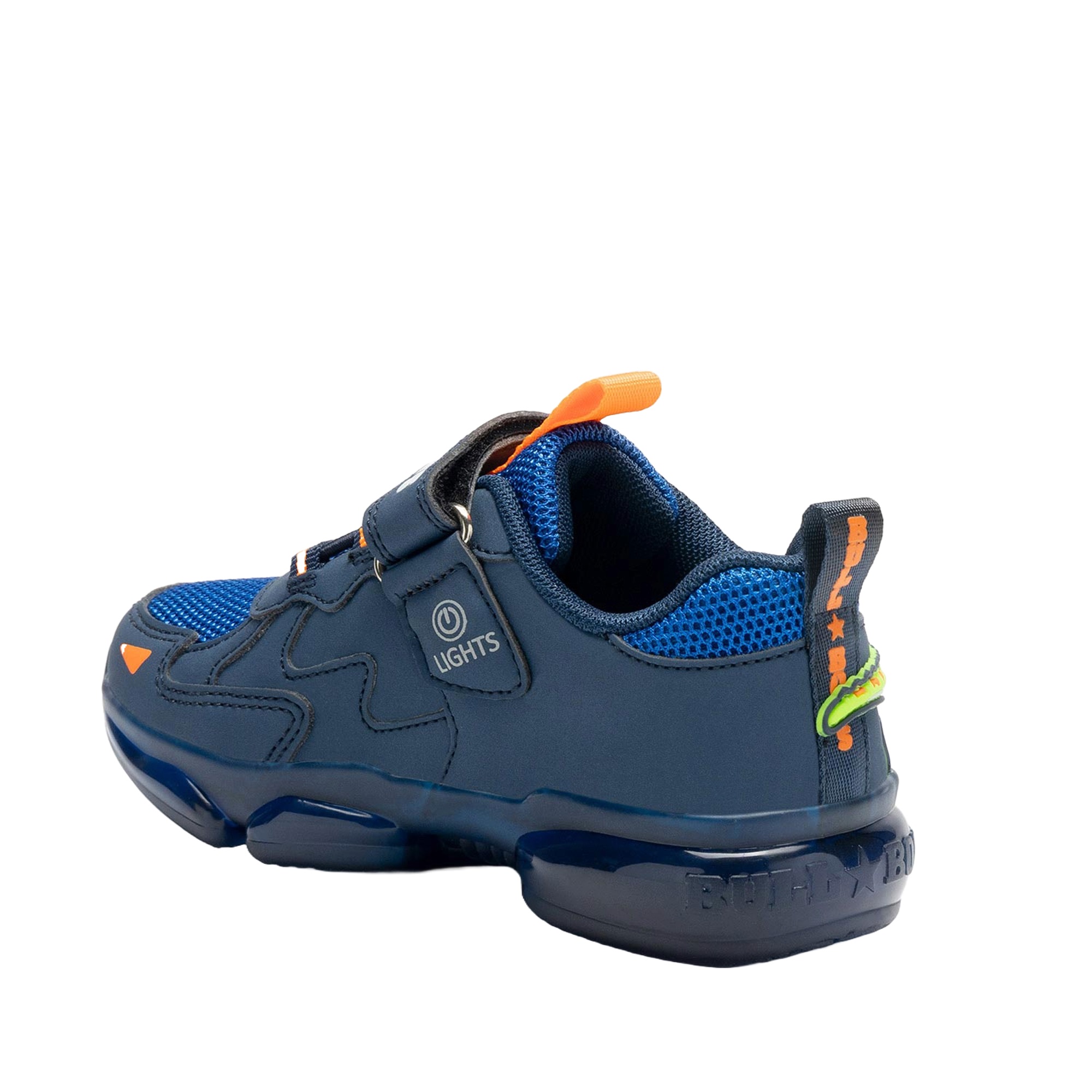 BULL BOYS SNEAKER DNAL4566 BL01 με φωτάκια μπλέ Collection FW2024