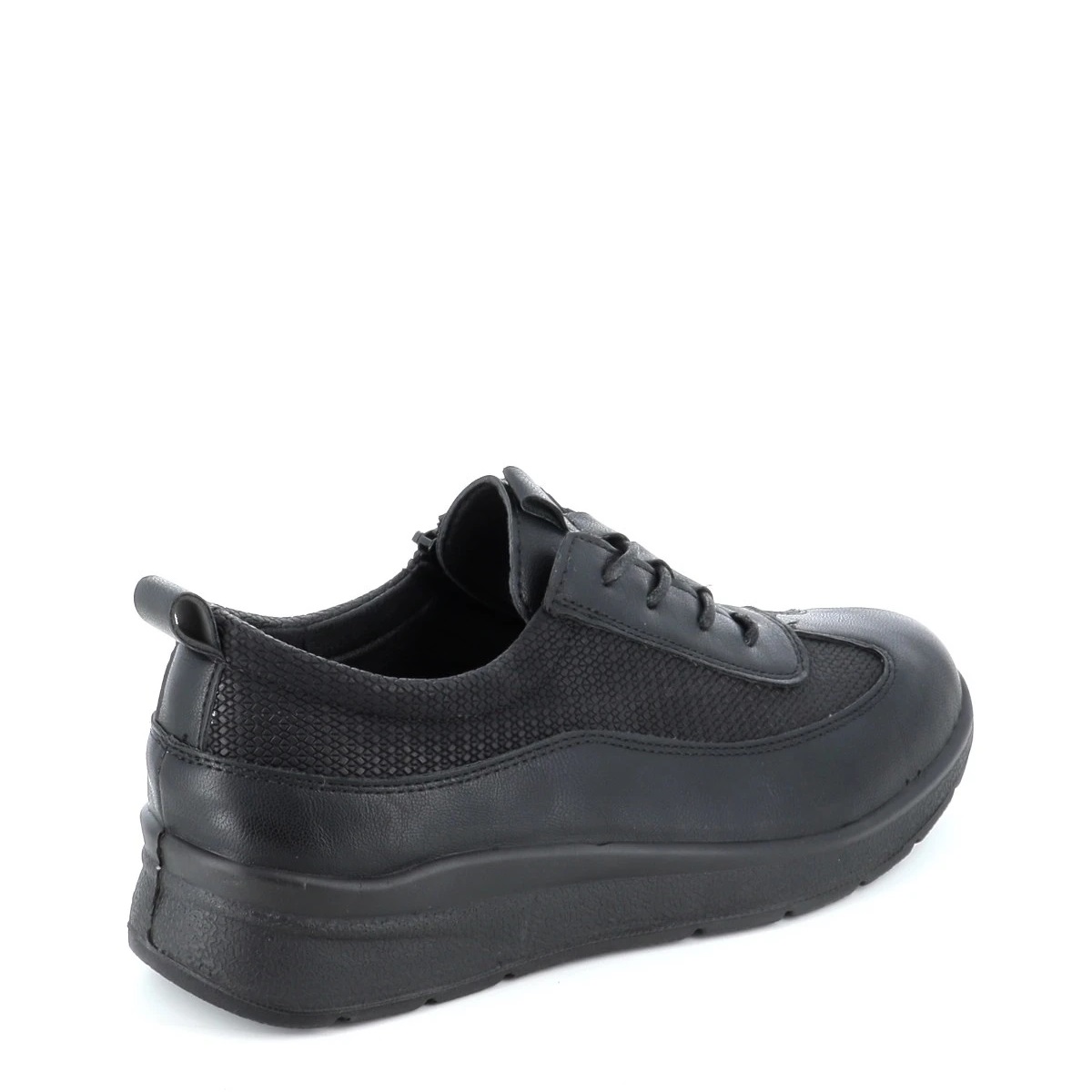 Γυναικείο sneaker σε μαύρο χρώμα B-Soft 271-8 Collection FW2024