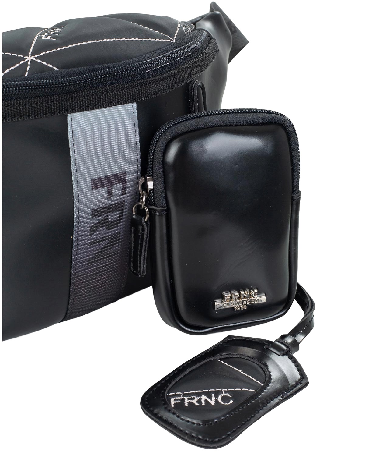 FRNC 4537 ΜΑΥΡΟ ΓΥΝΑΙΚΕΙΟ ΤΣΑΝΤΑ CROSSBODY Collection FW2024