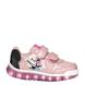 Sneaker με φωτάκια Minnie σε ροζ χρώμα Geox  Β4661Β 0ΑJ02 C8179 Collection FW2024-0