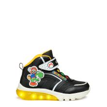 Sneaker μποτάκι με φωτάκια Super Mario Geox  J46LΒJ 054FU C0054 Collection FW2024