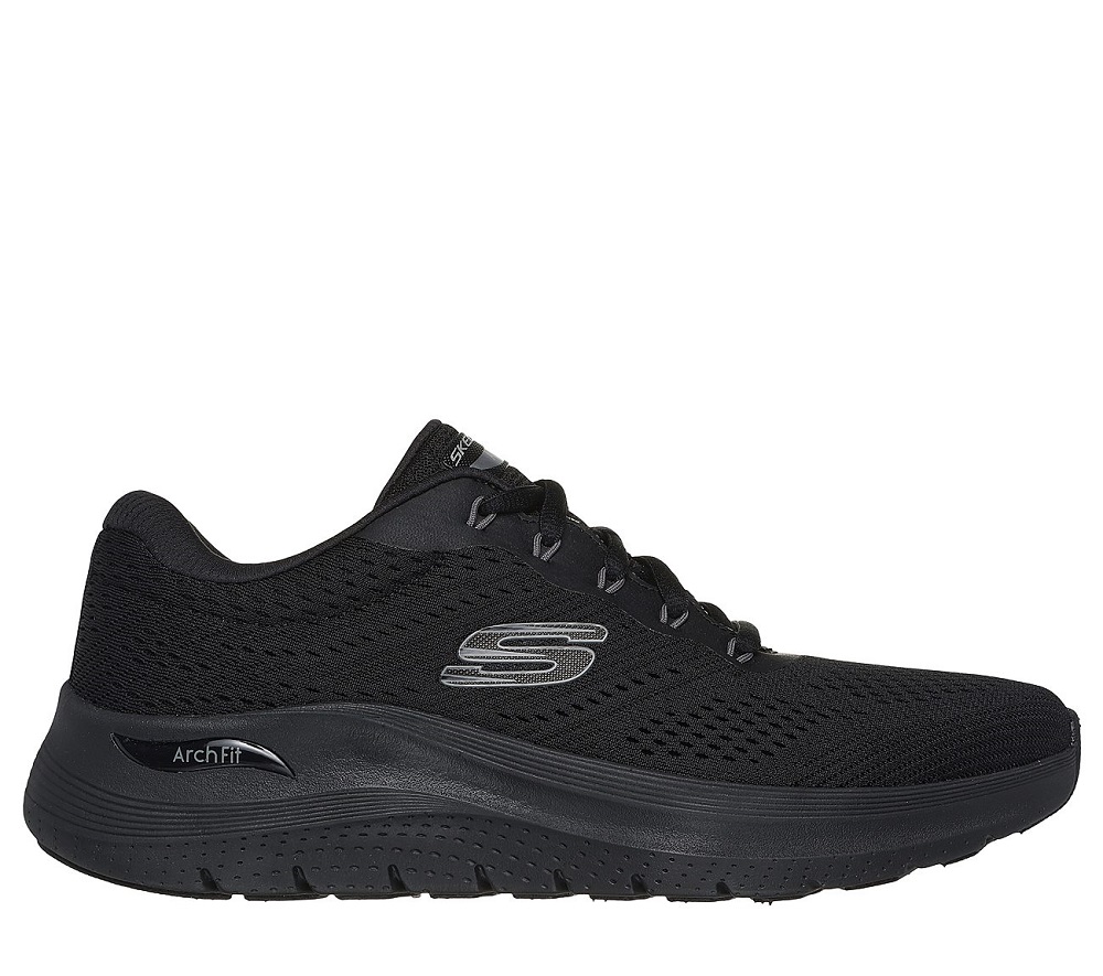 Ανδρικά Αθλητικά Παπούτσια Skechers Arch Fit Engineered Mesh Lace Up - Μαύρο  232700/ΒΒΚ