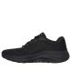 Ανδρικά Αθλητικά Παπούτσια Skechers Arch Fit Engineered Mesh Lace Up - Μαύρο  232700/ΒΒΚ-1