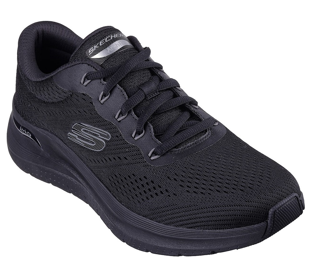 Ανδρικά Αθλητικά Παπούτσια Skechers Arch Fit Engineered Mesh Lace Up - Μαύρο  232700/ΒΒΚ