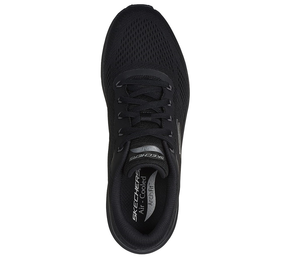 Ανδρικά Αθλητικά Παπούτσια Skechers Arch Fit Engineered Mesh Lace Up - Μαύρο  232700/ΒΒΚ