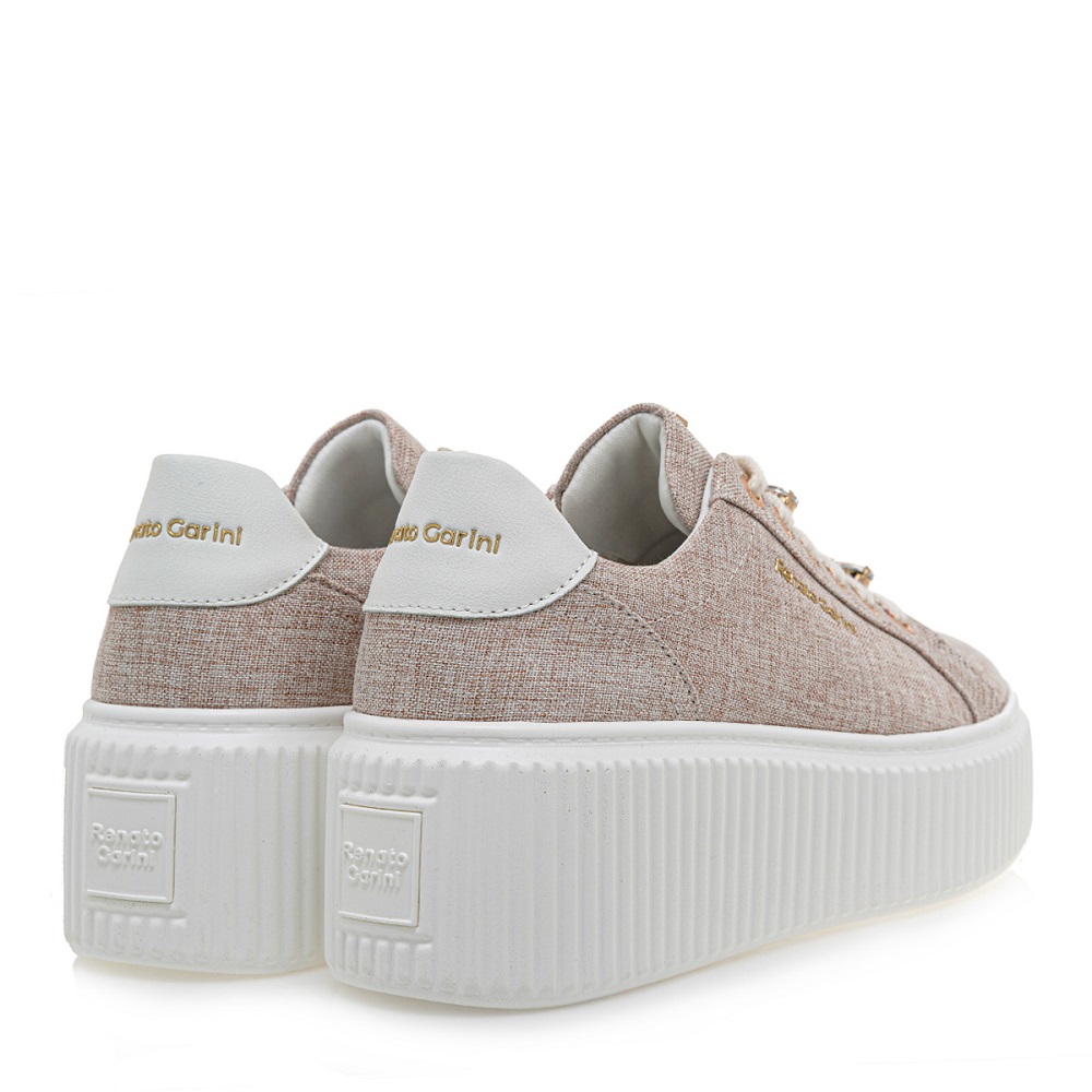 Γυνακείο Sneaker σε μπέζ χρώμα Renato Garini  U119R12932Ι5  Collection SS2025