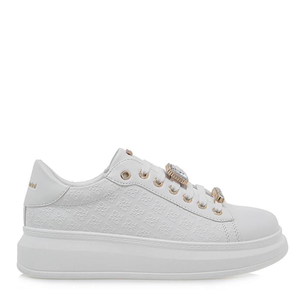 Γυναικείο sneaker σε άσπρο χρώμα Renato Garini  U119R6522Ε64  Collection SS2025