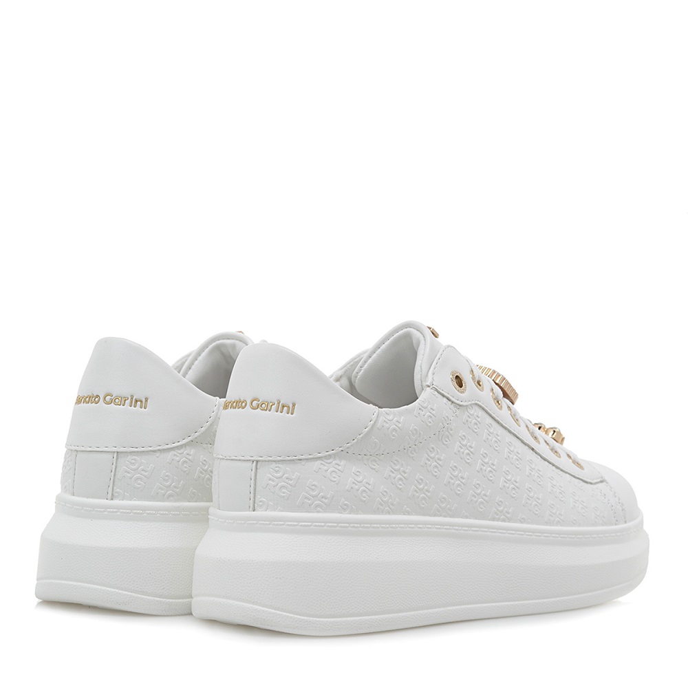 Γυναικείο sneaker σε άσπρο χρώμα Renato Garini  U119R6522Ε64  Collection SS2025