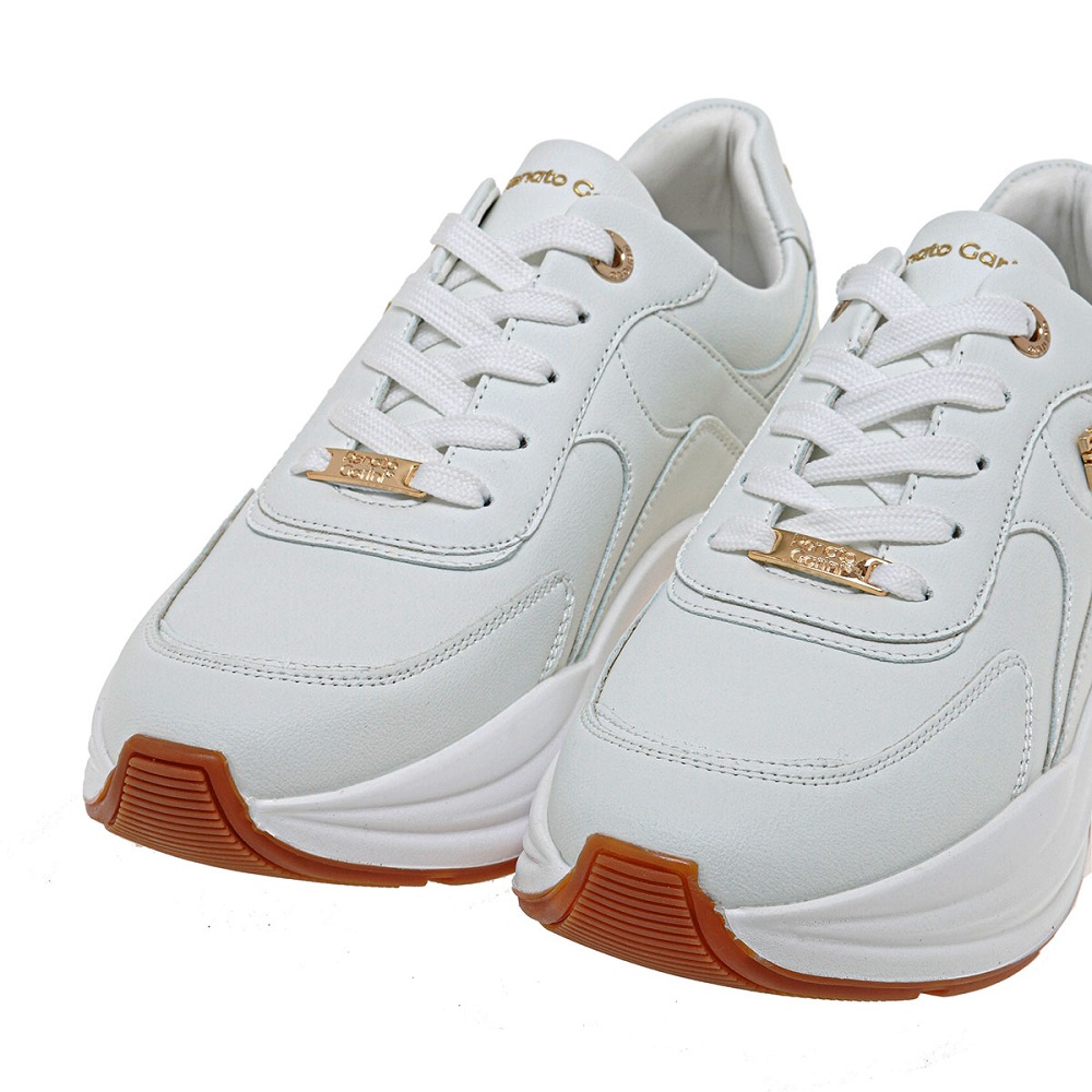 Γυναικείο sneaker σε άσπρο χρώμα Renato Garini  U119R6912651  Collection SS2025