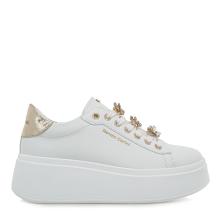 Γυναικείο sneaker σε άσπρο χρώμα Renato Garini  U119R880387Α   Collection SS2025