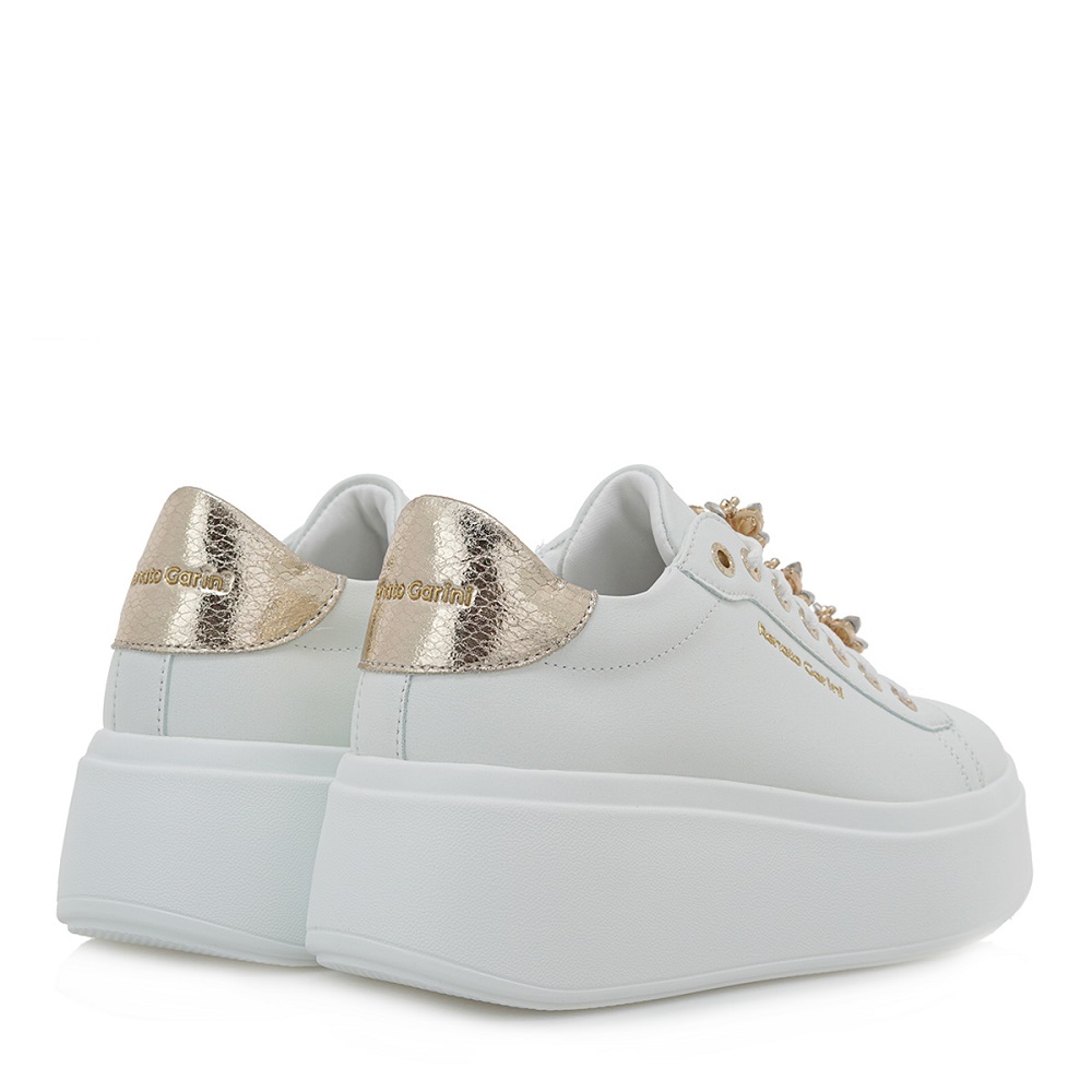 Γυναικείο sneaker σε άσπρο χρώμα Renato Garini  U119R880387Α   Collection SS2025